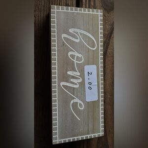 Wooden Home Decor Sign